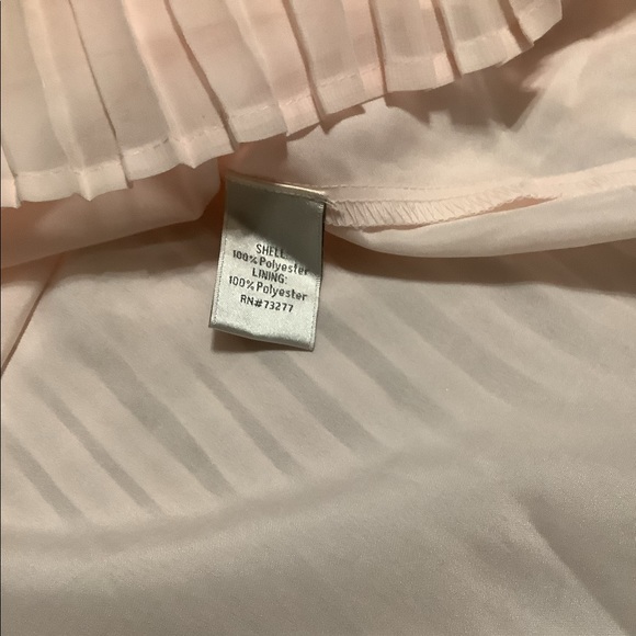 LC Lauren Conrad Maxi Skirt Pink Pleated Tulle Size M - Picture 5 of 5